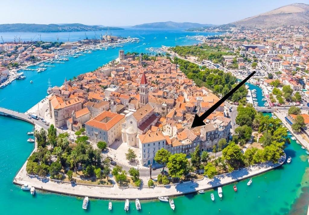 Apartman Old Town Trogir Bagian luar foto